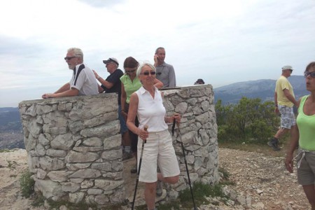 Au sommet du Garlaban Alt. 714 m